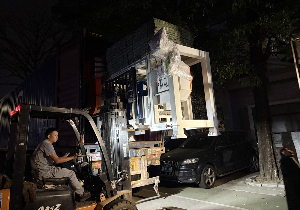 印尼客户定制的设备发货