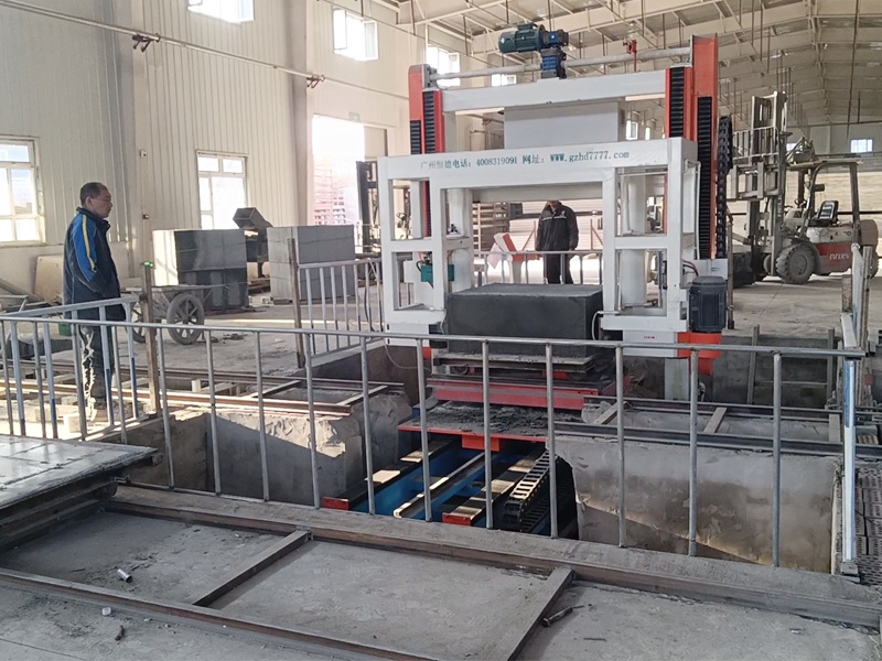 阿克苏方模工艺自保温砌块设备现场